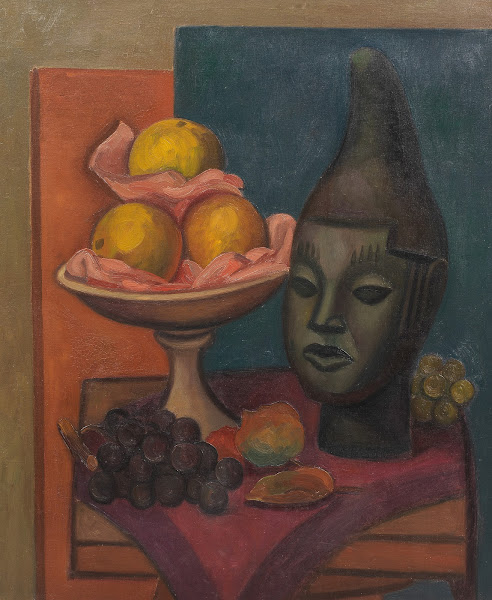 Still life with Benin Head