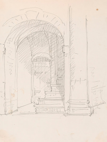 Stairs and Door