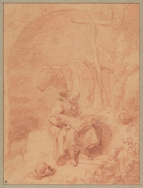 Saint Francis Reading 1747