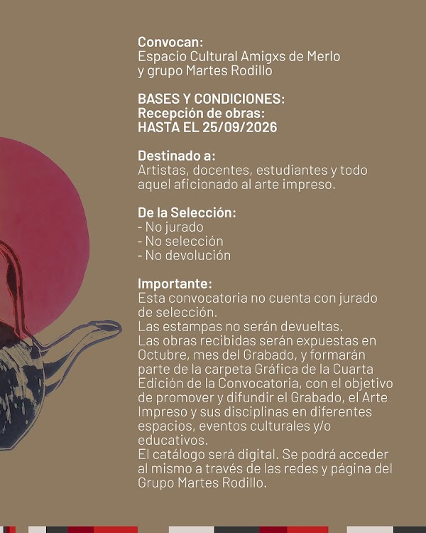 4° Convocatoria de Grabado y Arte Impreso