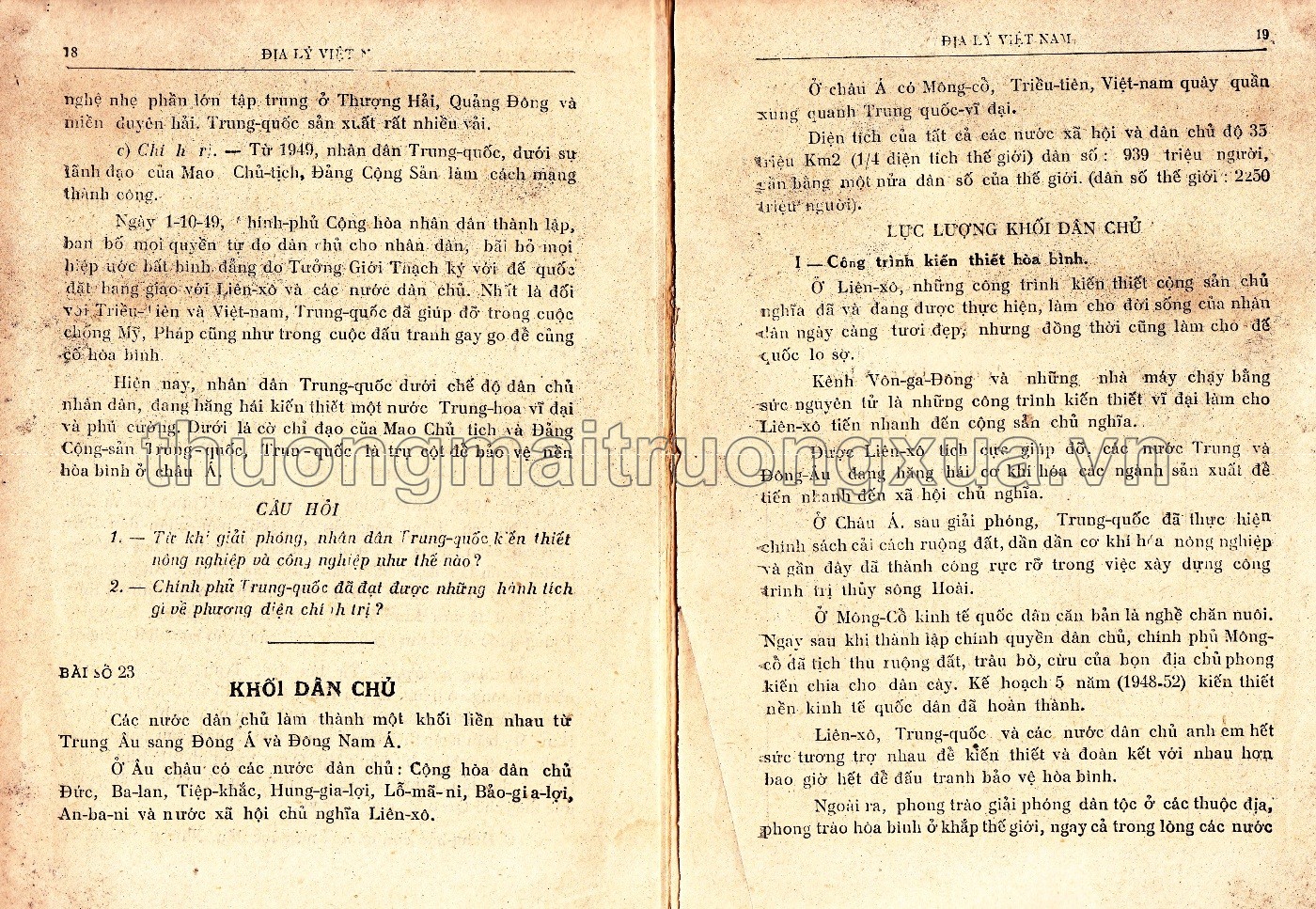 Địa lý Việt Nam lớp 4 phổ thông (tập 2 - 1955) - Trang 98