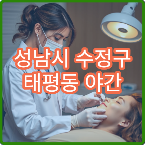 성남시 수정구 태평동 야간 한의원 진료 가능한 곳 한방 진료 안내