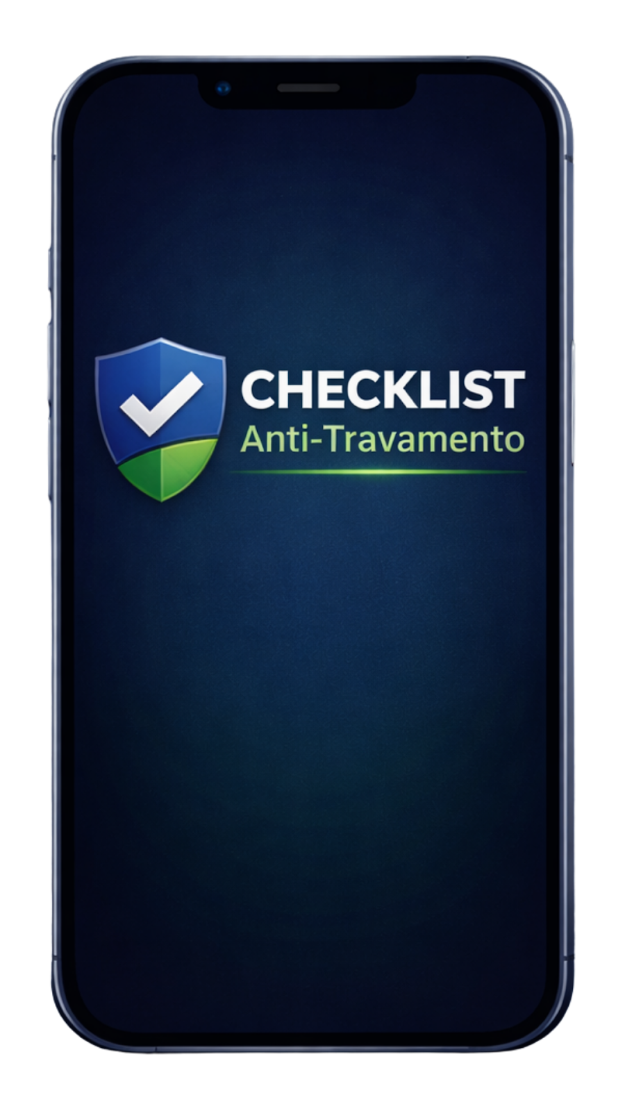 Anti-Freeze Action Checklist mockup