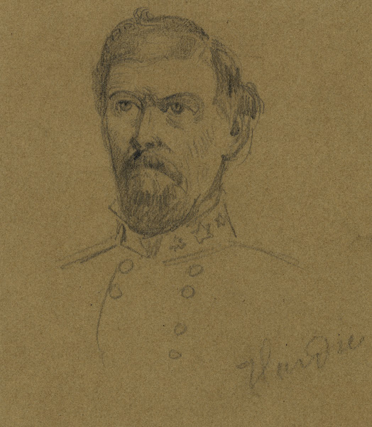 Confederate General William Joseph Hardee 1862 1863