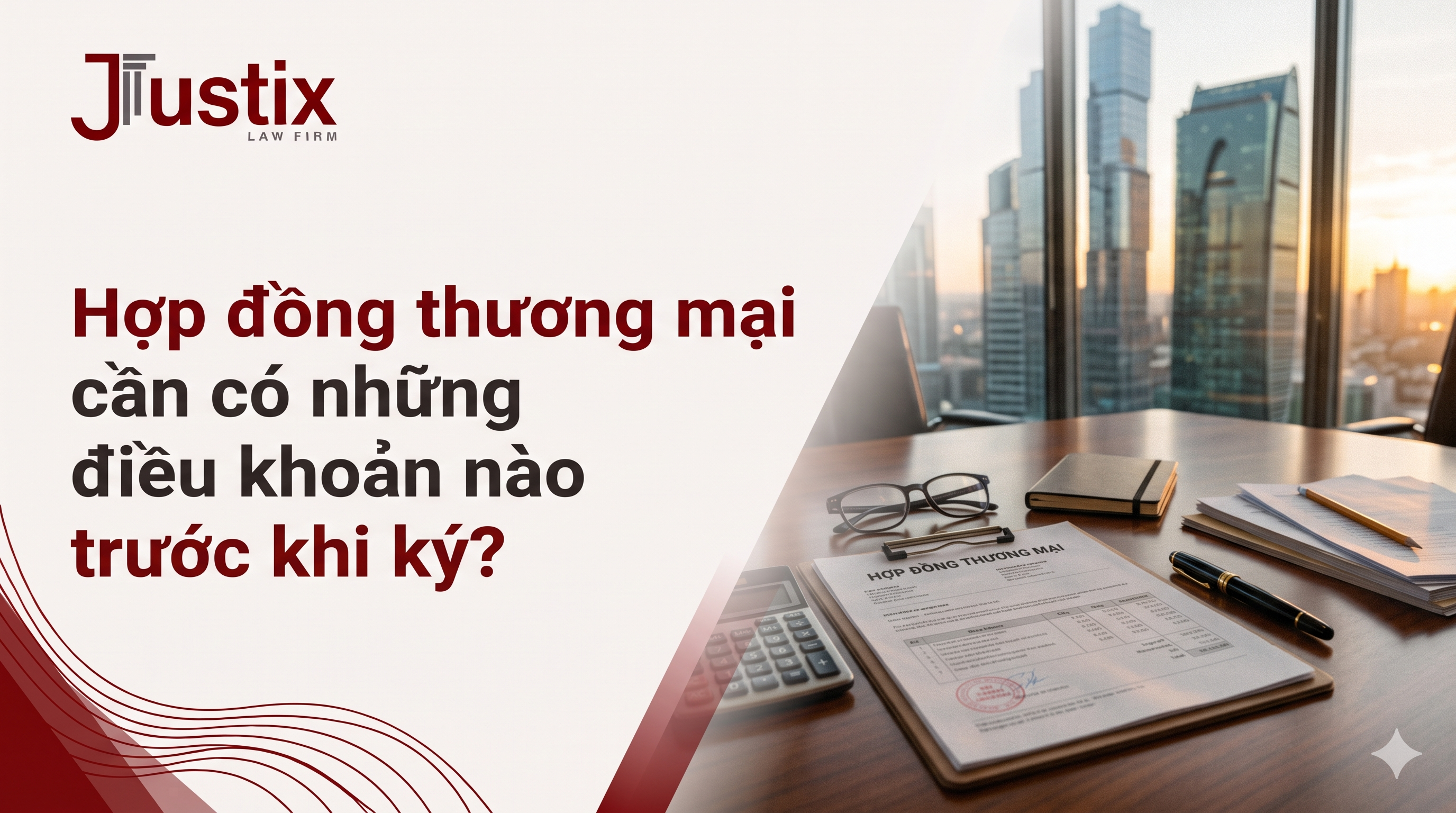 Hợp đồng thương mại cần có những điều khoản nào trước khi ký?