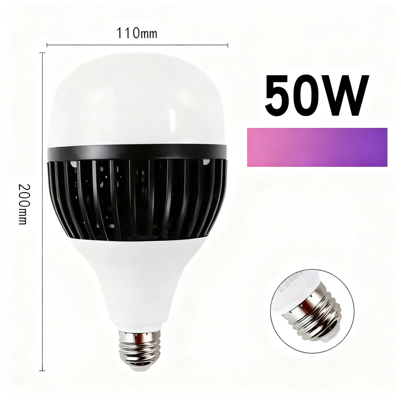 LED Globe Light E27, 50–200 W