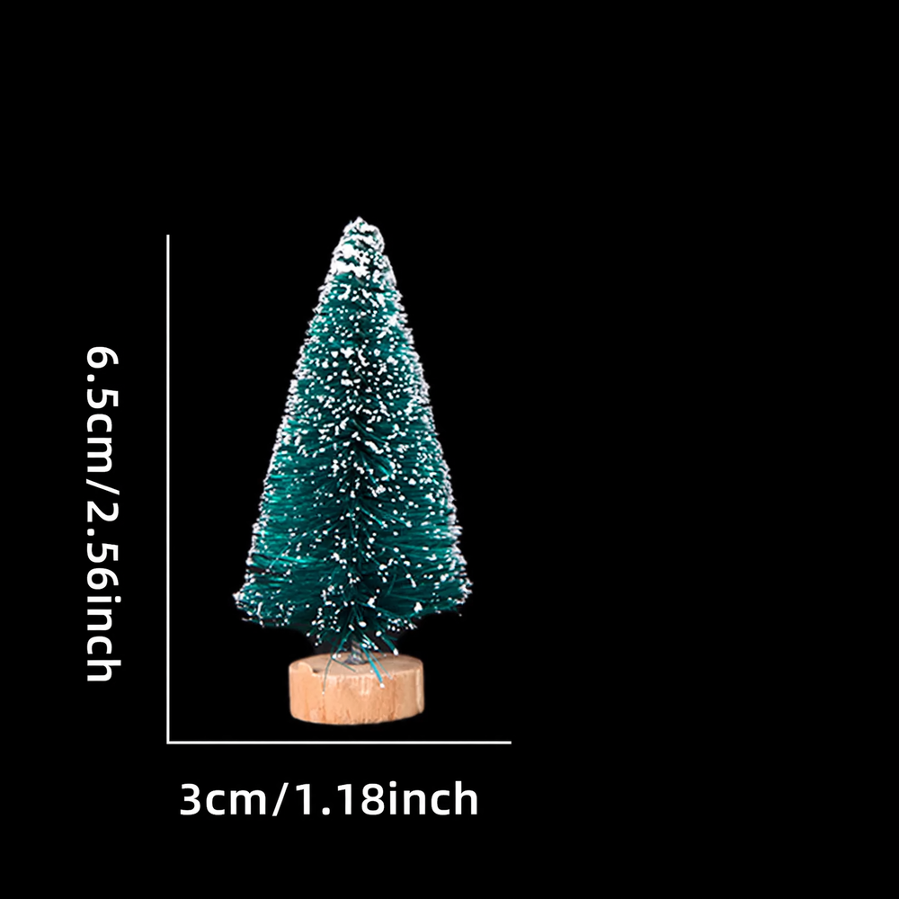 Mini-Weihnachtsbaum aus Sisal zur Tischdekoration