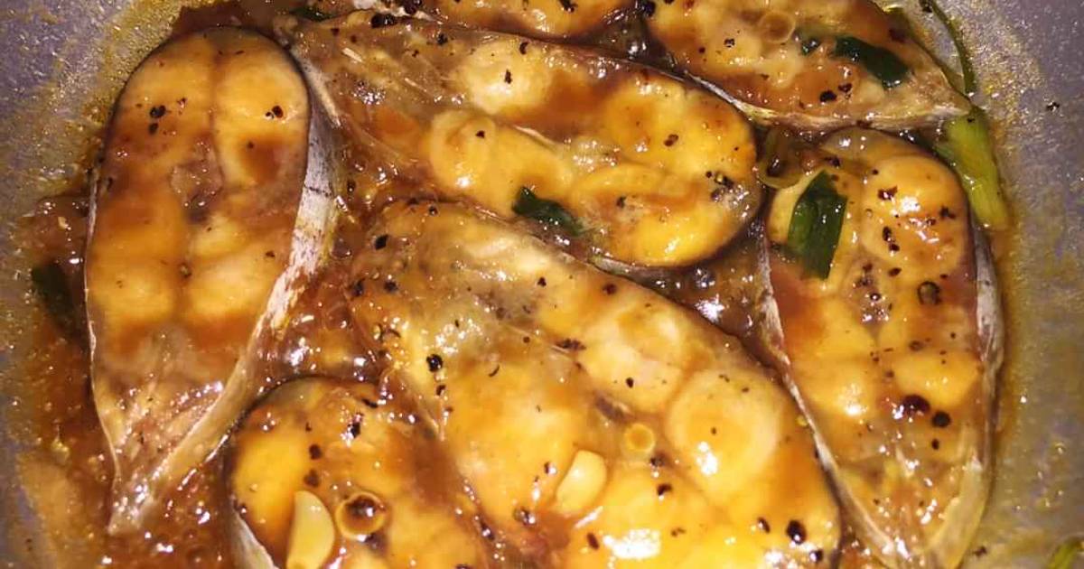 Cá Bông Lau kho tiêu