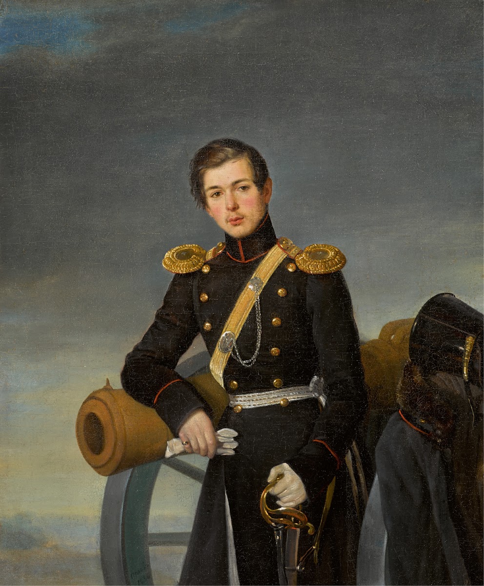 Portrait of Andrei Nikolaevich Karamzin 1836