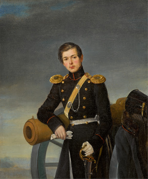 Portrait of Andrei Nikolaevich Karamzin 1836