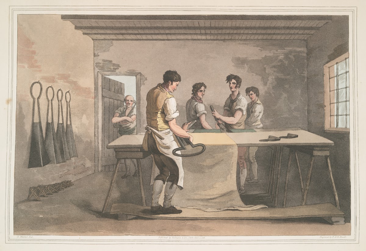 The cloth dresser Plate 6 1814