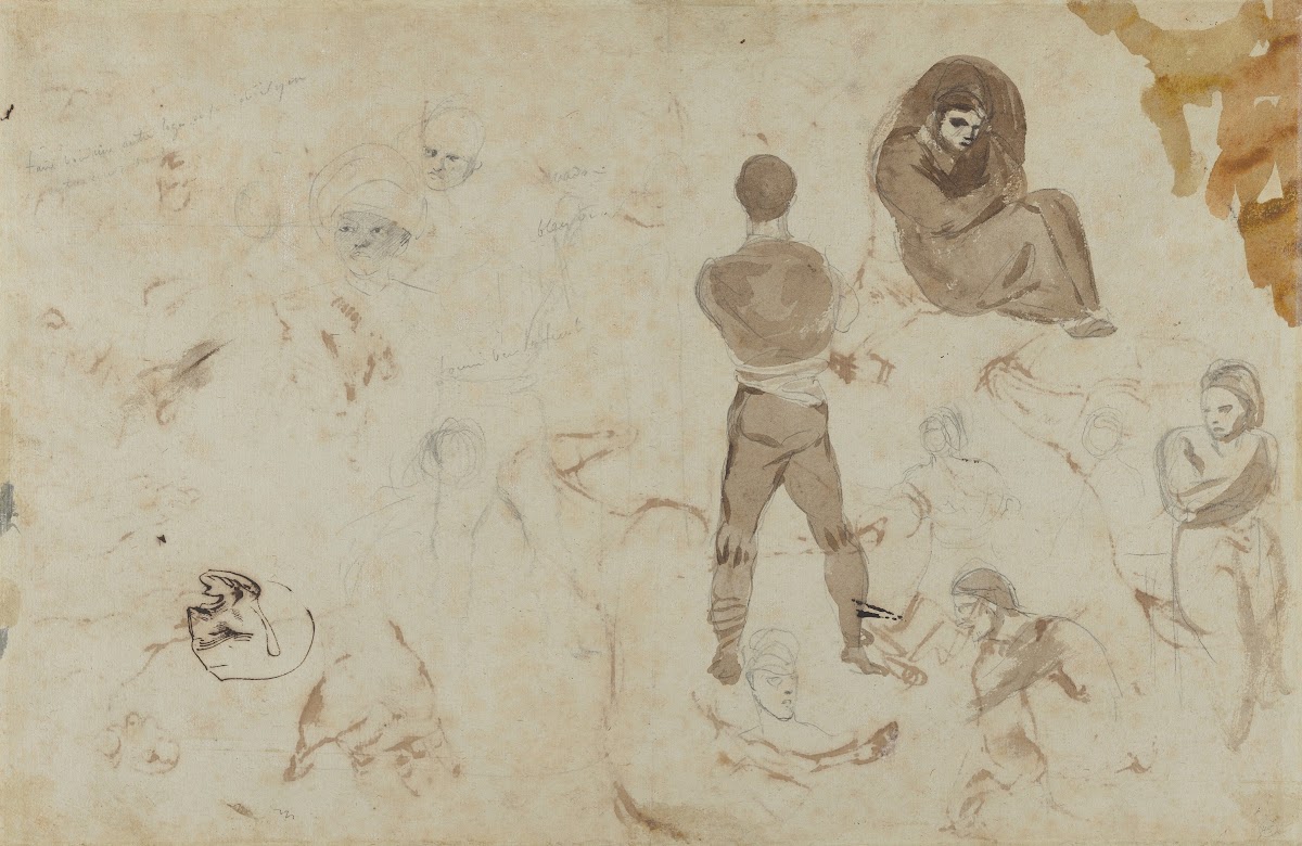 Studies of Heads and Figures ca 182227