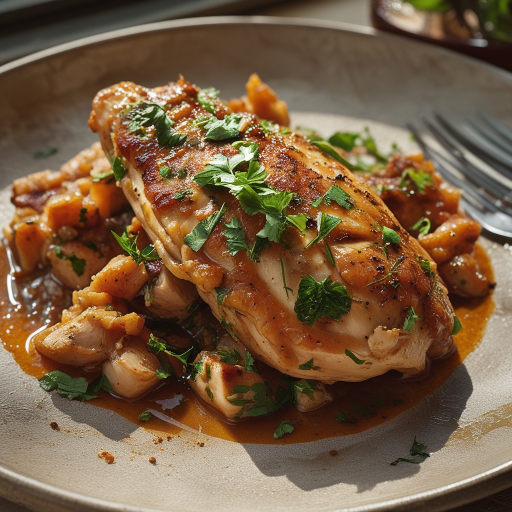 Braised Catalina Chicken – Easy Homemade Comfort Dinner finished