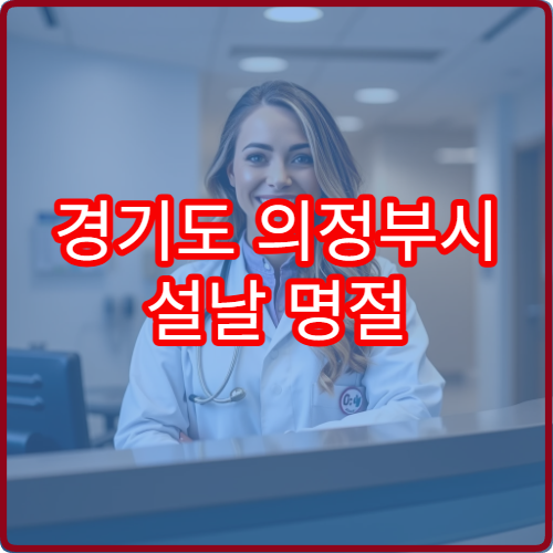 경기도 의정부시 설날 명절 산부인과 연휴 진료 병원 생리통·질염·임신 응급 대처 가능