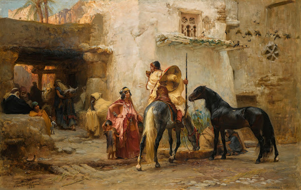 Street in Algeria 1882