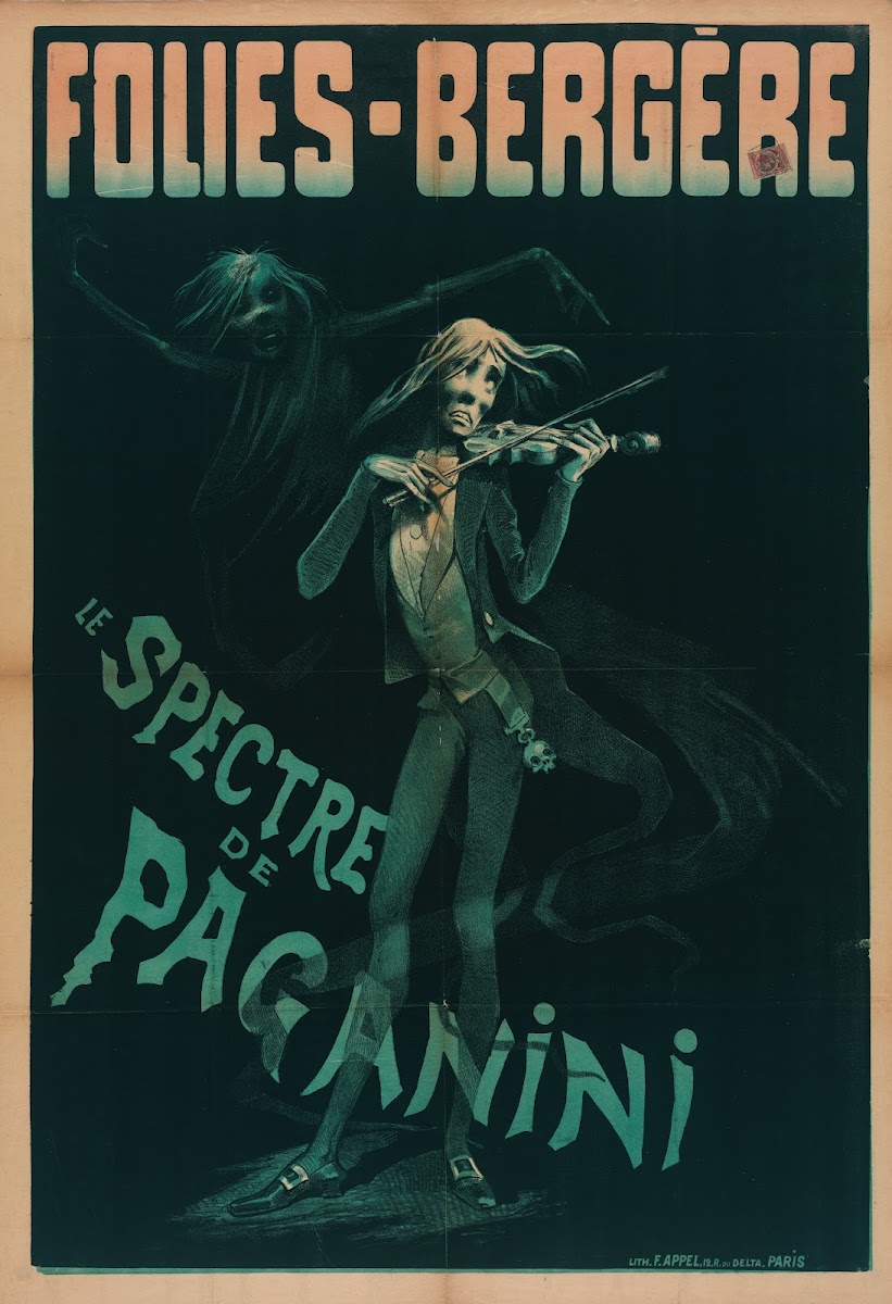 Folies Bergere Le Spectre De Paganini 1889