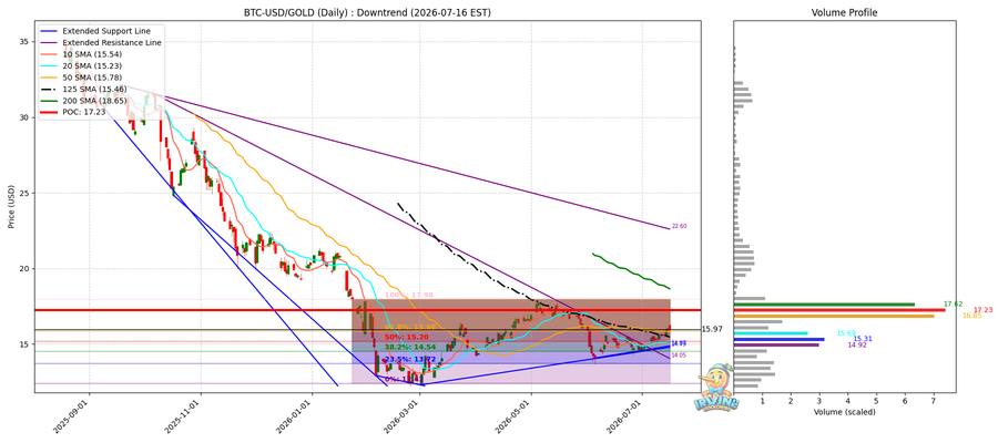 BTC vs Gold 비교