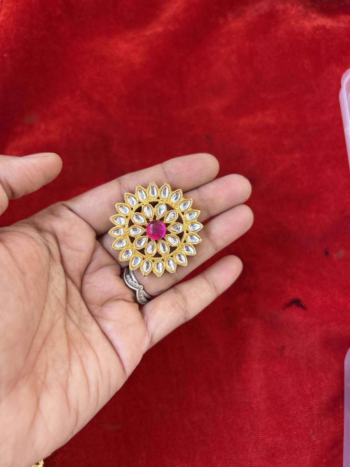 Flower big pendent 3