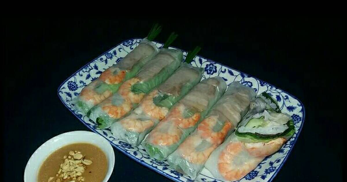 Gỏi cuốn tôm thịt