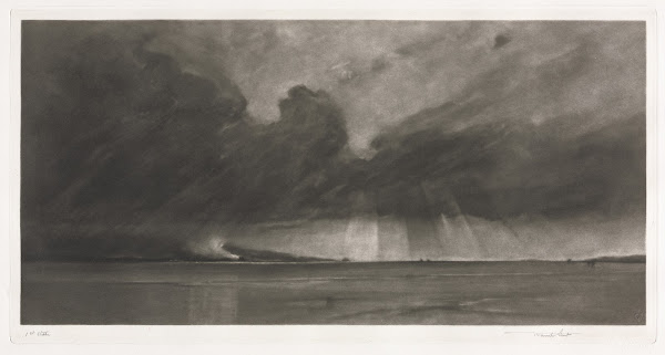 Cloud March over the Sands of Dee