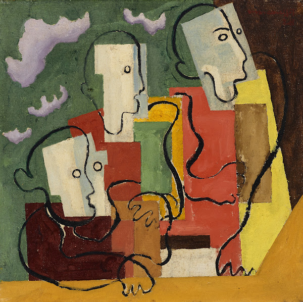 Trois personnages 1928