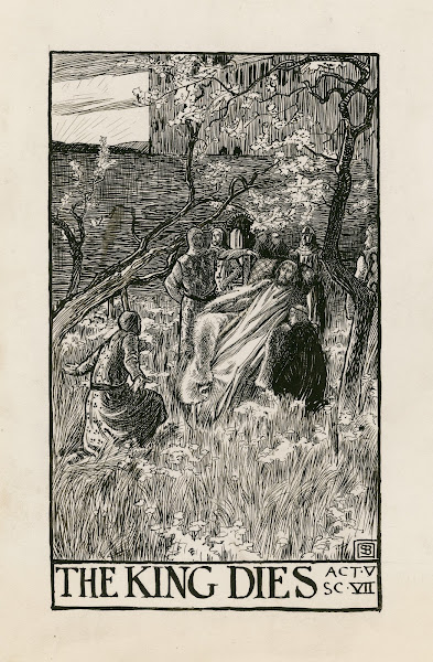 King John The King dies Act V Scene VII 1900