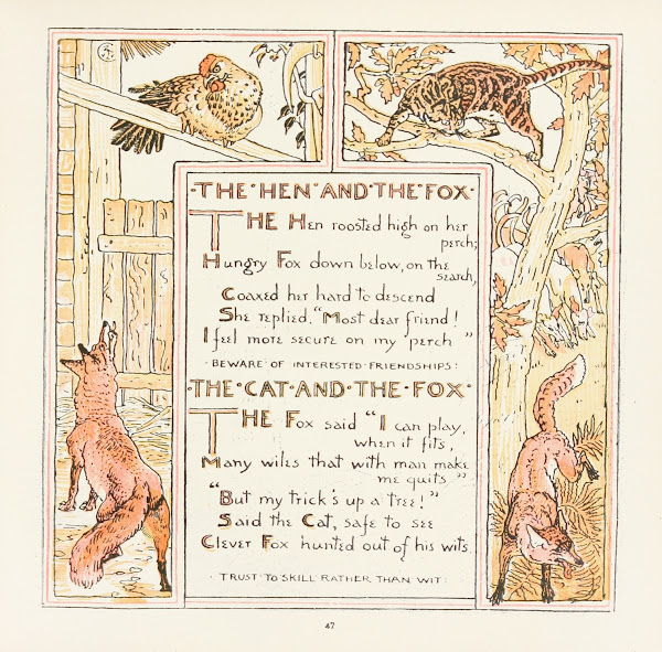 The Hen and the Fox The Cat and the Fox 1908