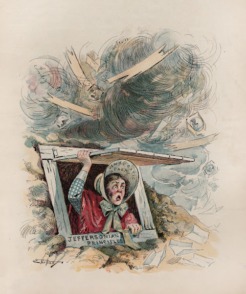 In the cyclone cellar  waiting for fair weather 1894