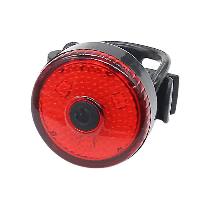 USB bicycle rear light with battery