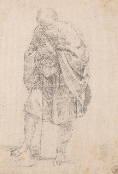 Old Man with Cane