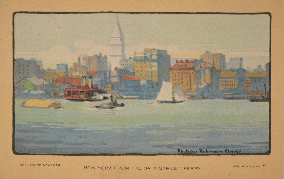 New York from the 34th Street Ferry 1914