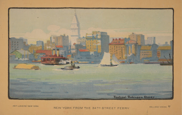 New York from the 34th Street Ferry 1914