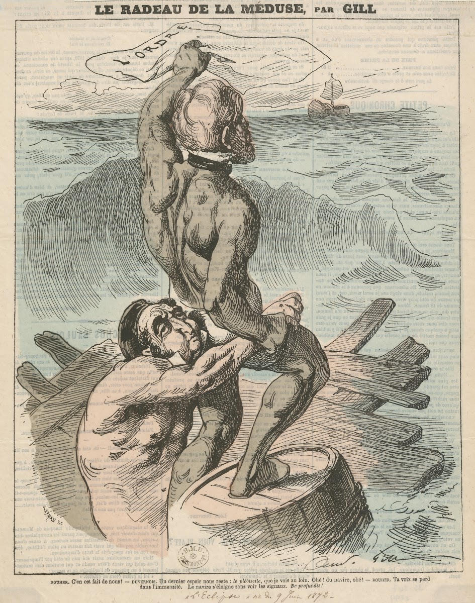 Le radeau de la Méduse 1872