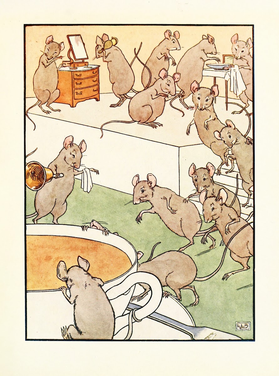 The jumblies and other nonsense verses Pl5 1910