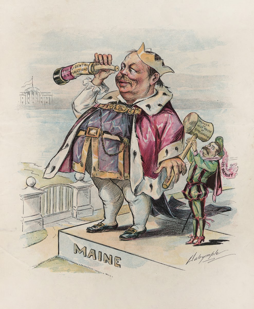 Pucks presidential possibilities No III The czar out of a job 1894