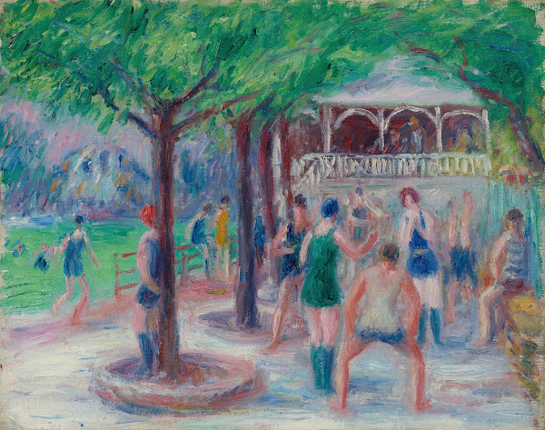 Bathers At Play Study 2
