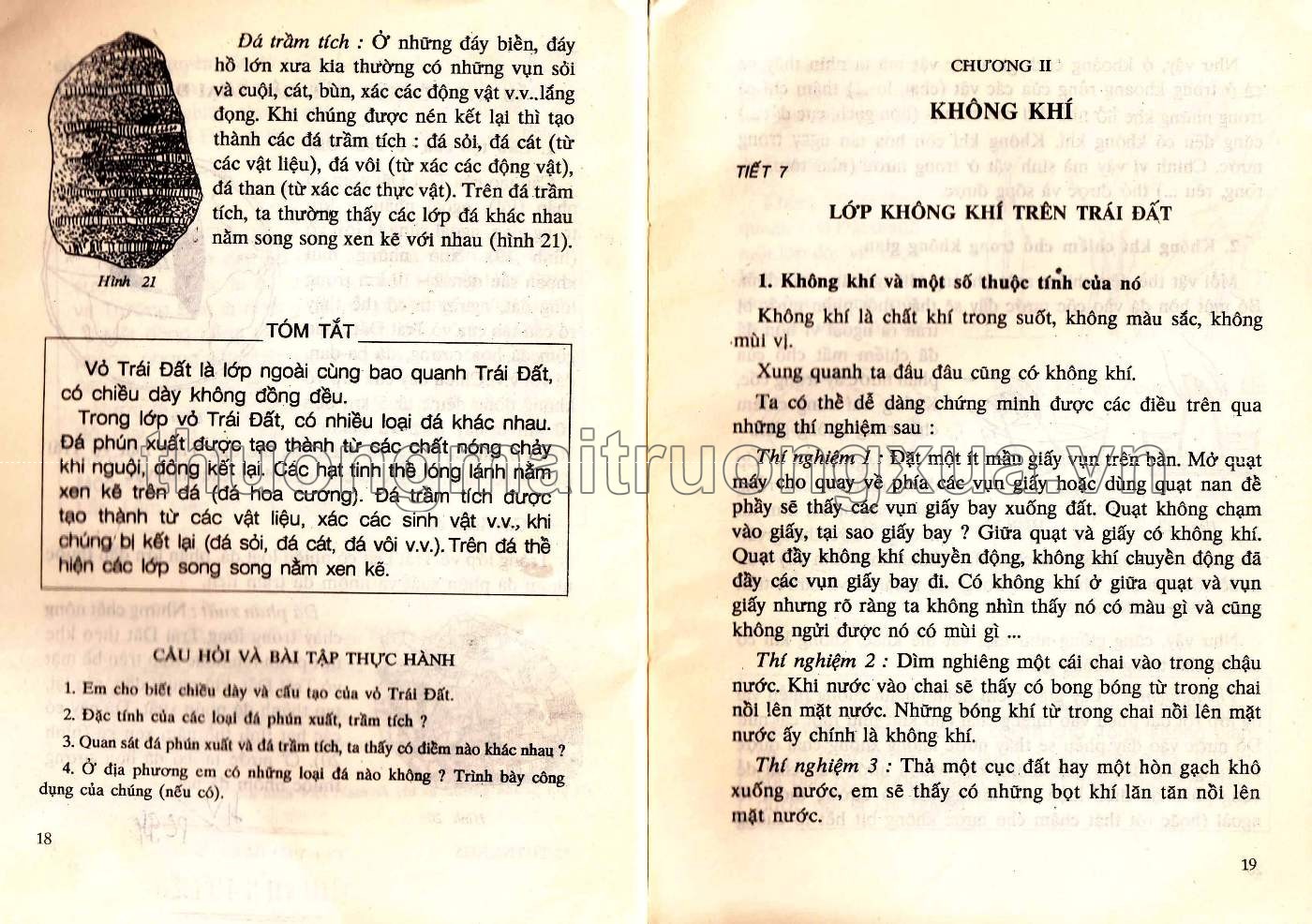 Tìm hiểu tự nhiên và xã hội 5 phổ cập (1993) - Trang 164