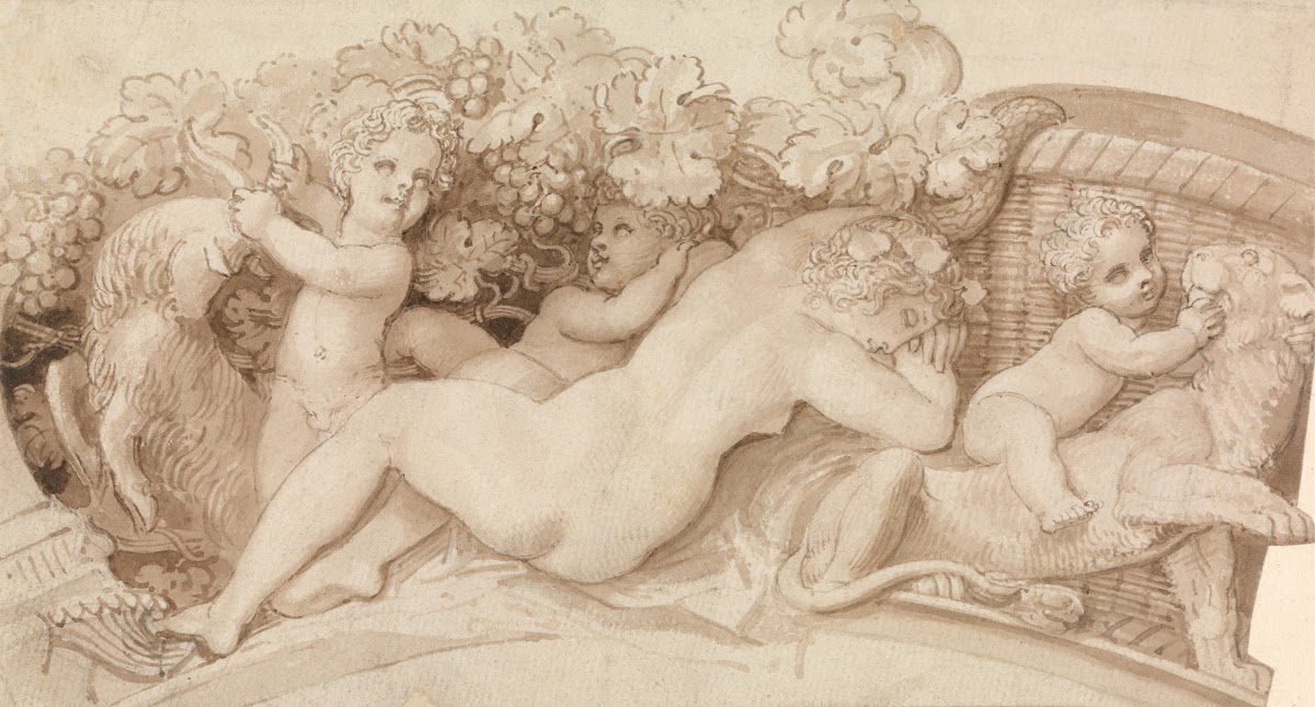 Relief Design for a Silver Salt Cellar