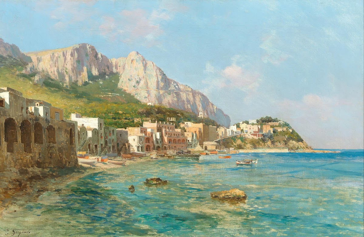 A Scene in Capri