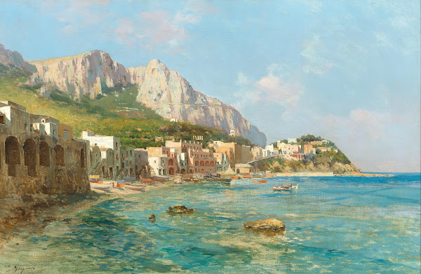 A Scene in Capri