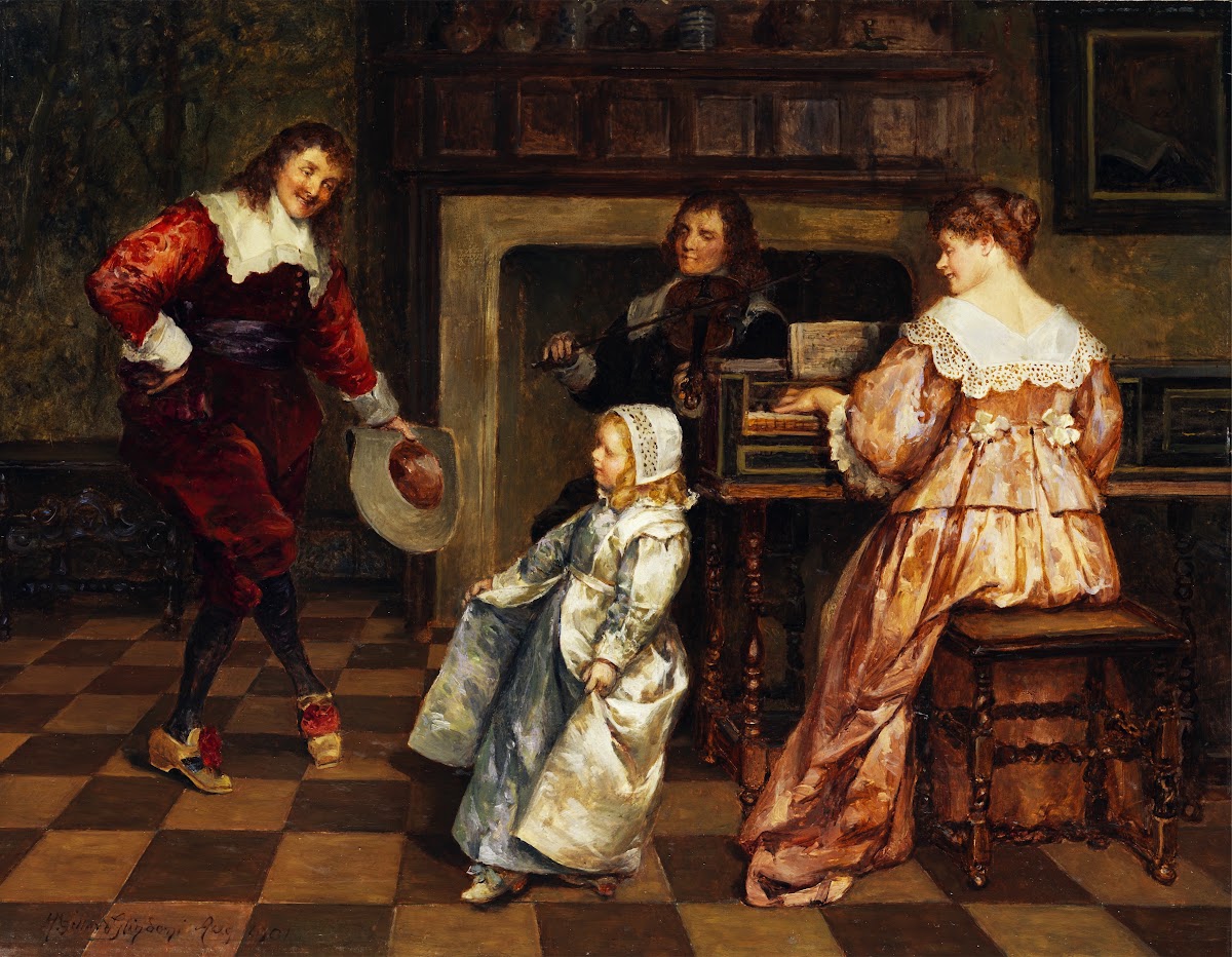 Höfische Hausmusik 1901
