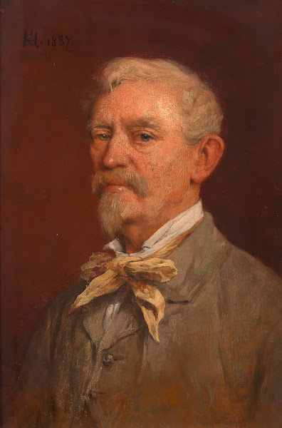 Remy Remigius Adrianus van Haanen Maler Vater des Künstlers 1887