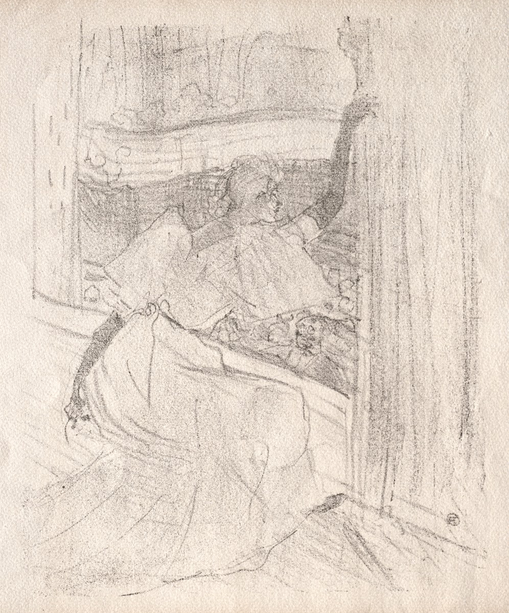 Yvette Guilbert  Saluant le public 1898
