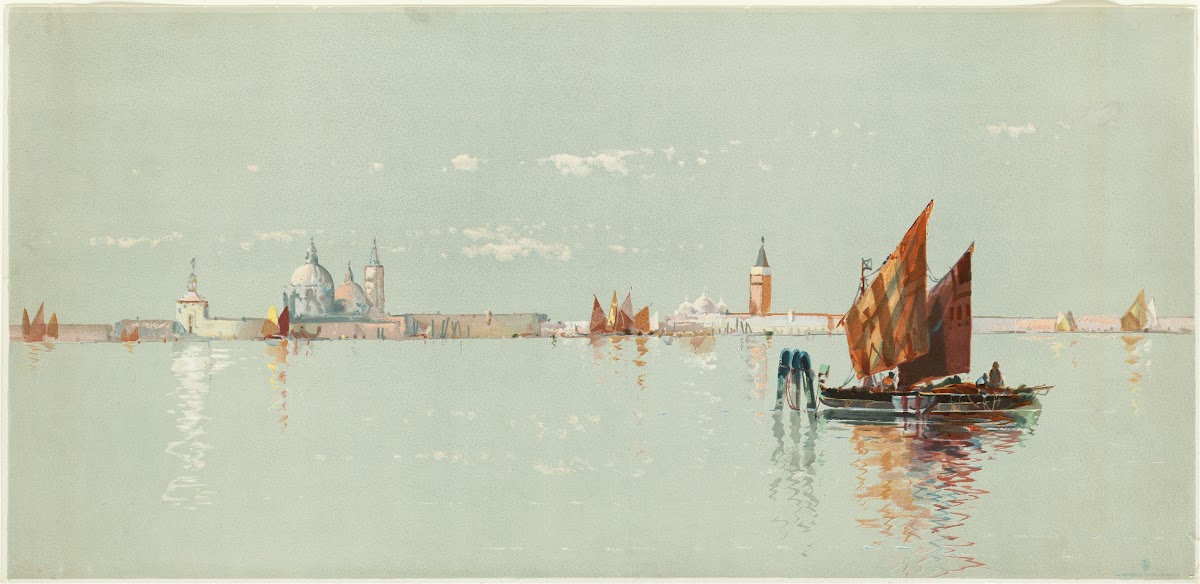 Venetian seascape ca 1885