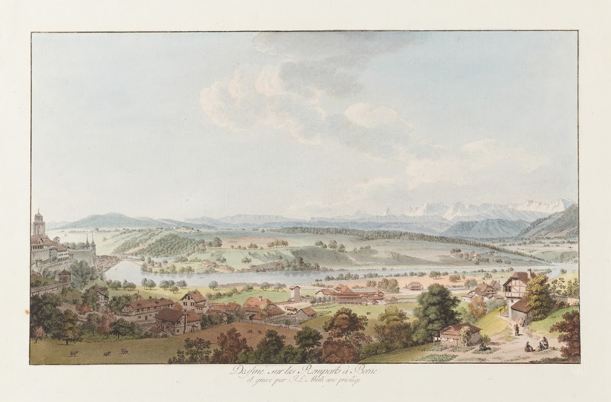 Dessiné sur les Remparts à Berne