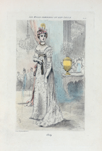 1819 Womens fashion in nineteenth century Paris 1902