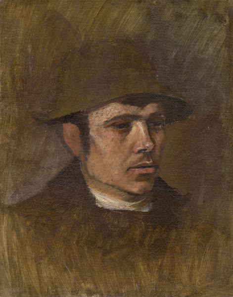 Head of a Worker in a Hat 1900