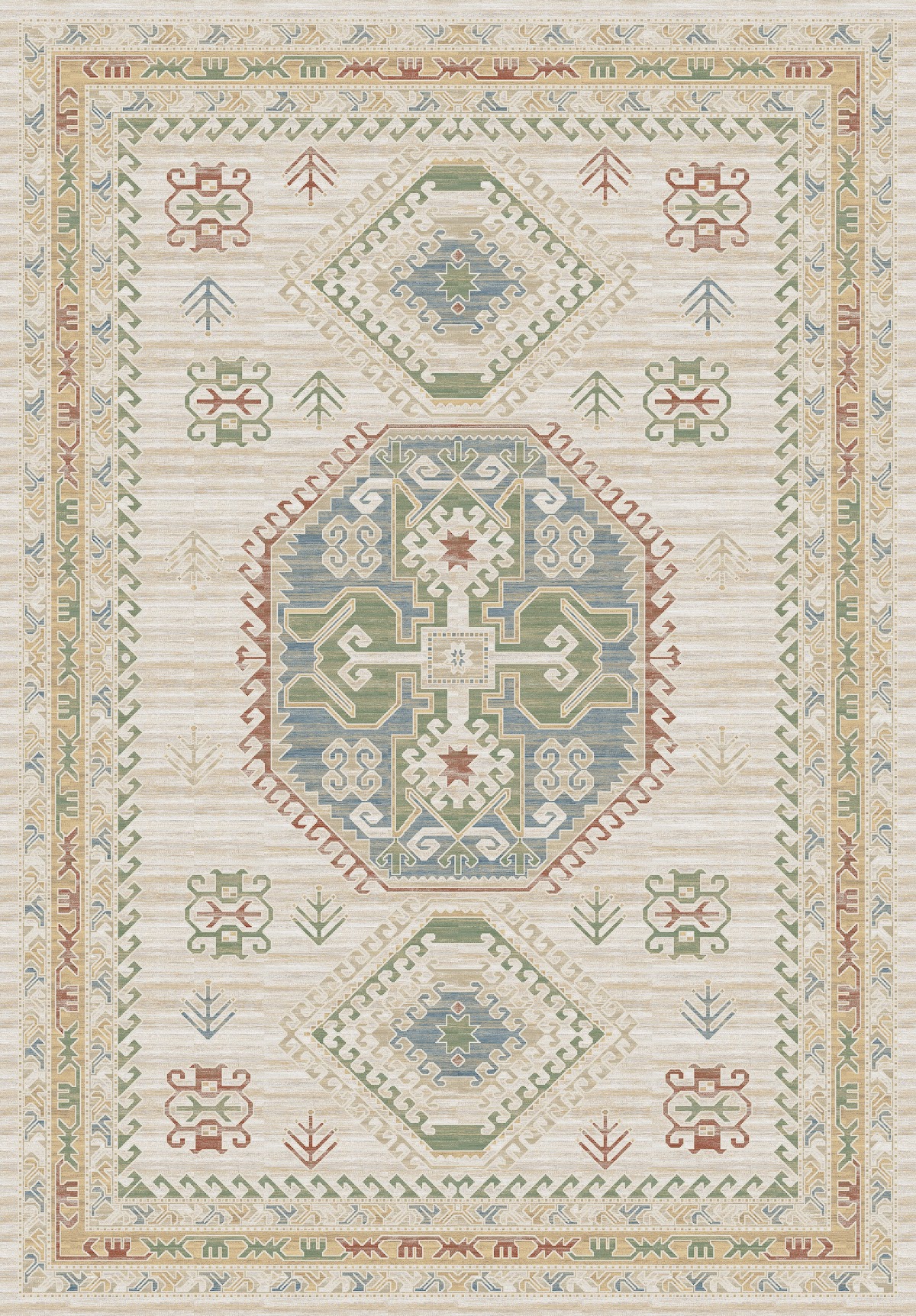 Kilim Collection C 0003 CREAM