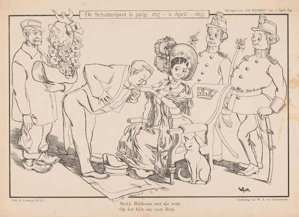 De Schutterijwet is jarig 1897