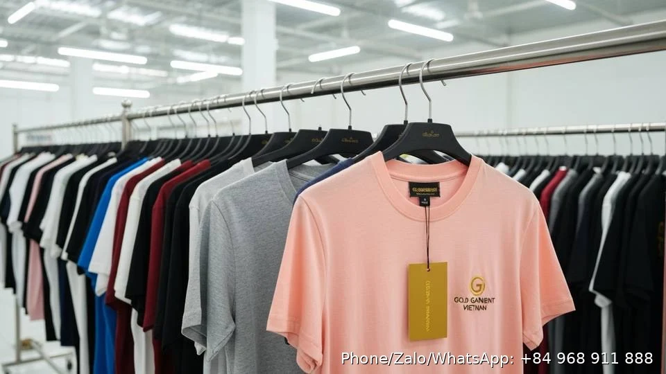Wholesale T-Shirt Manufacturer - Gold Garment Vietnam